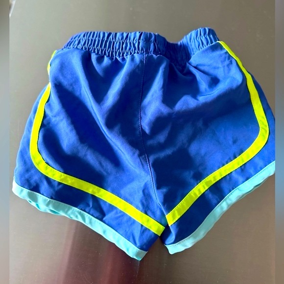 Girls Champion Running Shorts Purple/Lime SZ 2T - Picture 3 of 8
